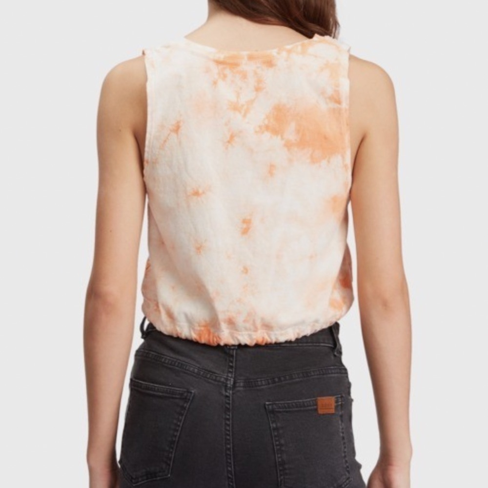 Roxy Tie-Dye Cropped Tank Top - Picture 2 of 11